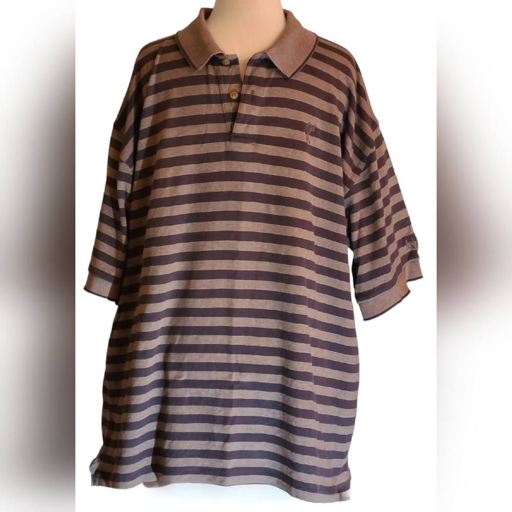 Ashworth size XXL brown shirt
